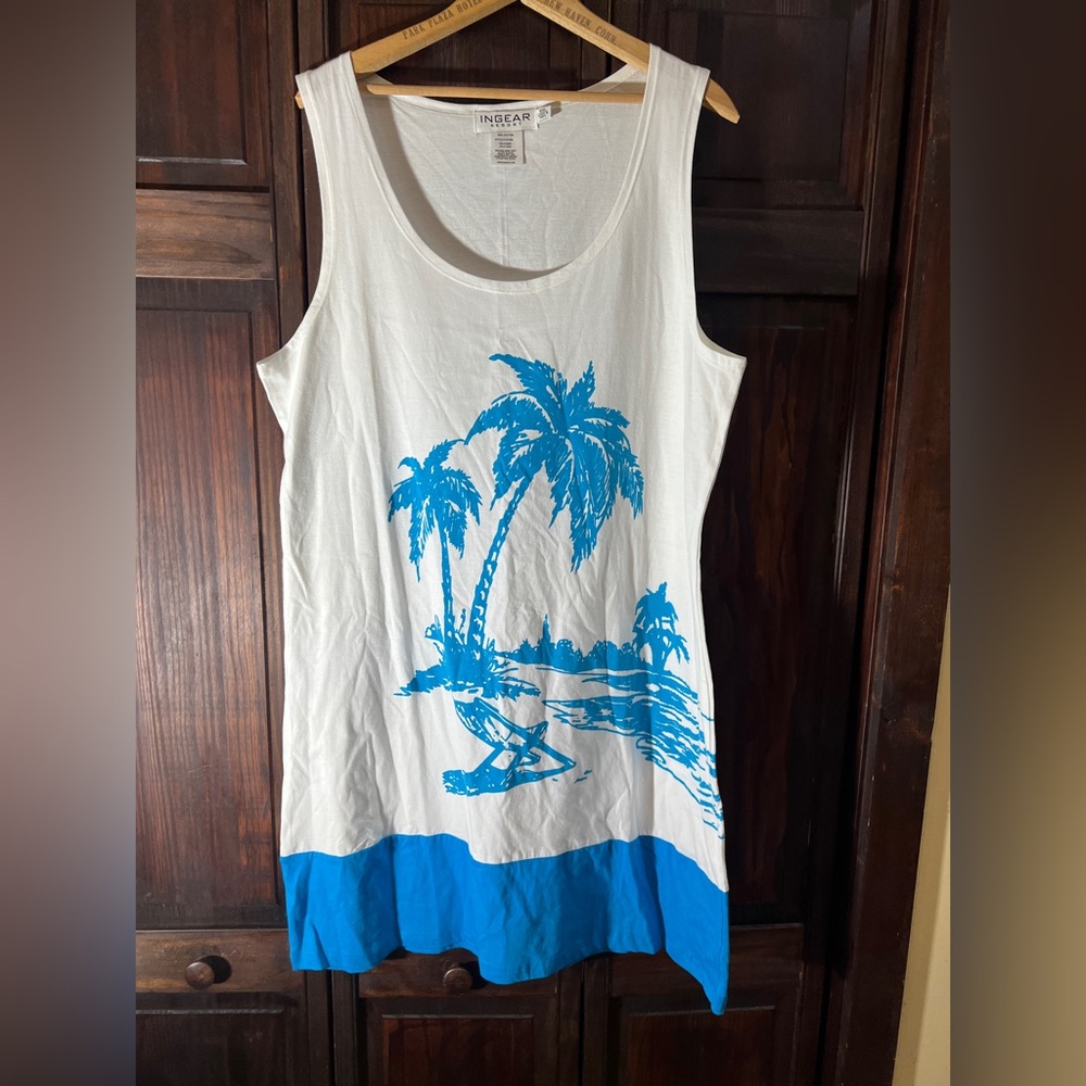 Ingear Resort White‎ Cotton Tank